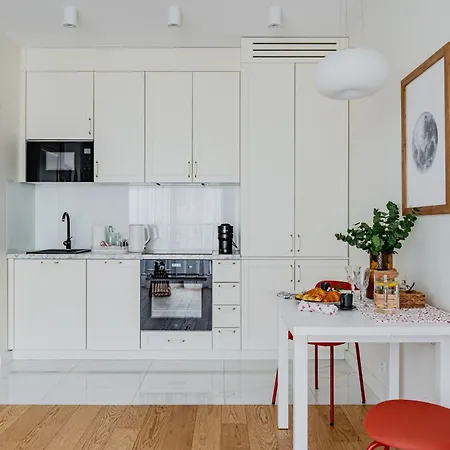 Apartment Powoli:komfortowe, Jasne,klima